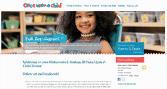 Desktop Screenshot of onceuponachildmichiana.com